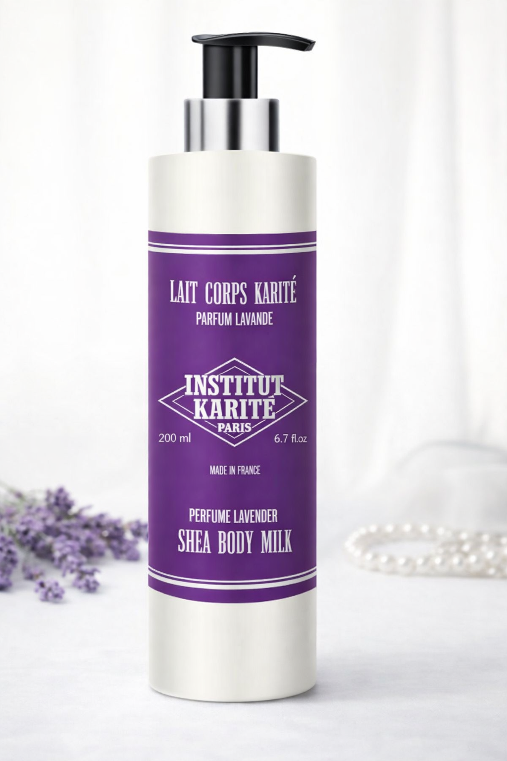 Body Milk met Shea Butter – Lavendel - Institut de Karité Paris - 200ml