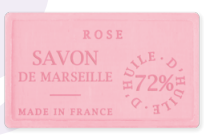 Roos zeep - Lavenderai de Haute Provence - 100gr